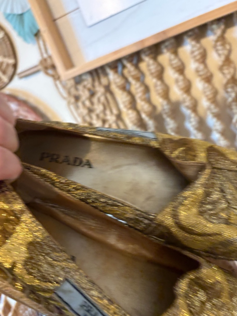 Beautiful PRADA espadrille size 36 - Picture 5 of 10